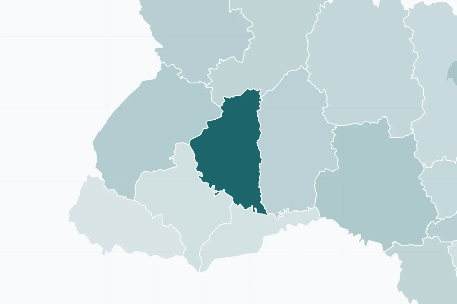 Тернопільська область на мапі України